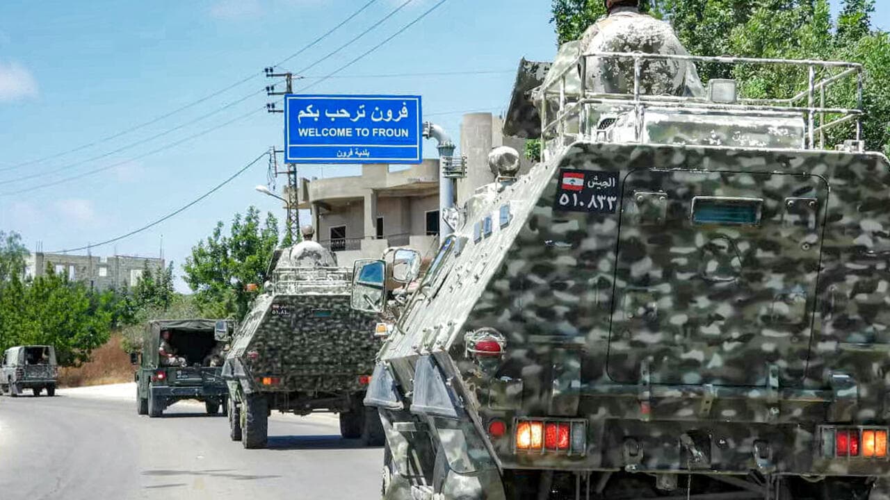 الجيش اللبناني يكثف إجراءاته الأمنية في المنطقة التجريبية خارج السيطرة الإسرائيلية